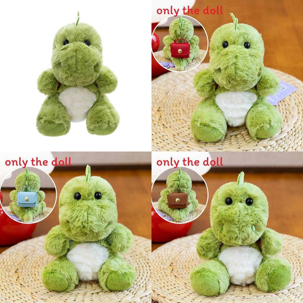 Dinosaur Plush Toy With Camera Flashing Light And Backpack Decor For Stress Relief And Kids Play