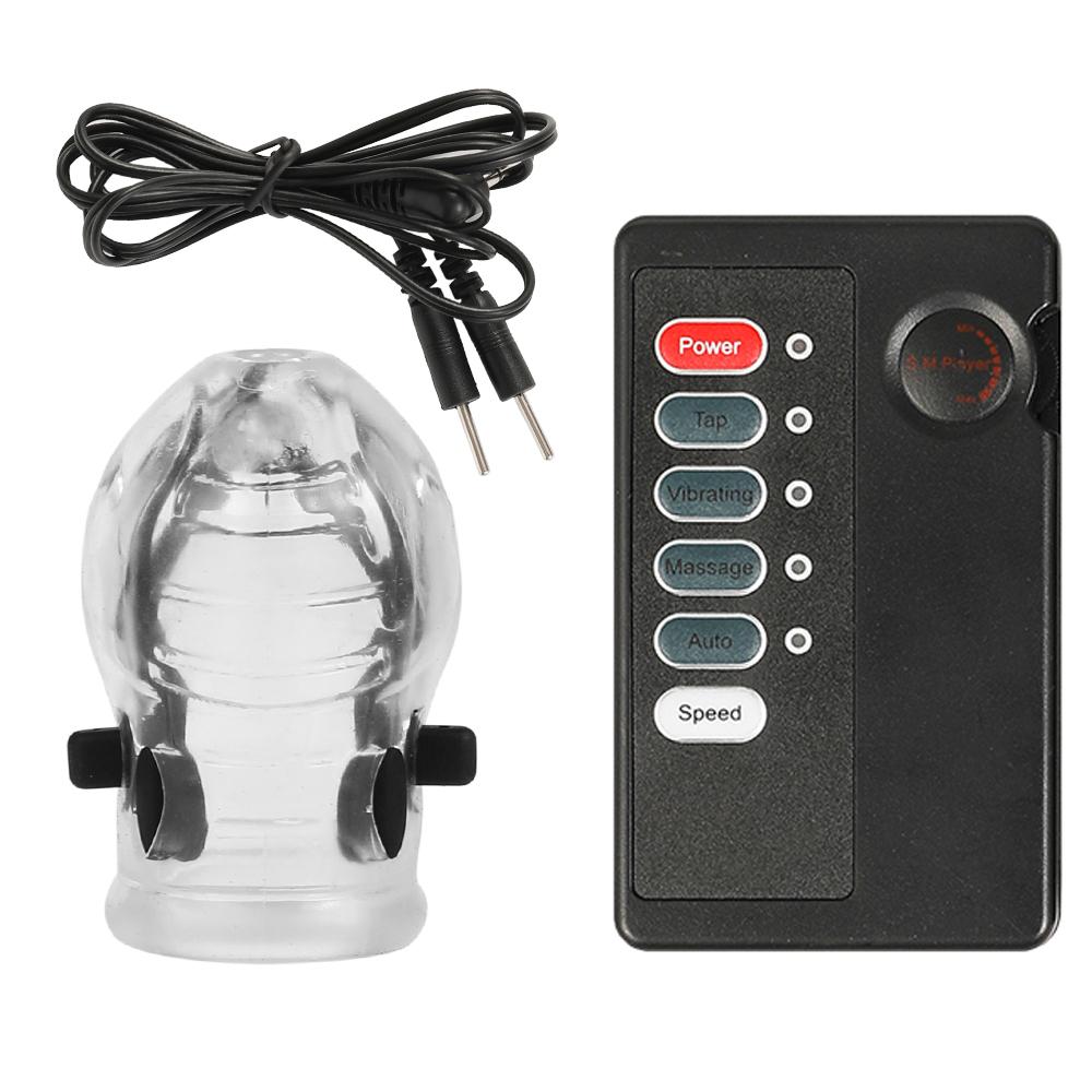 Electro Shock Penis Ring Electric Penis Enlarger Massage Penis Ring Adult Themed Toys Electrocal Stimulate Sex Toys For Men