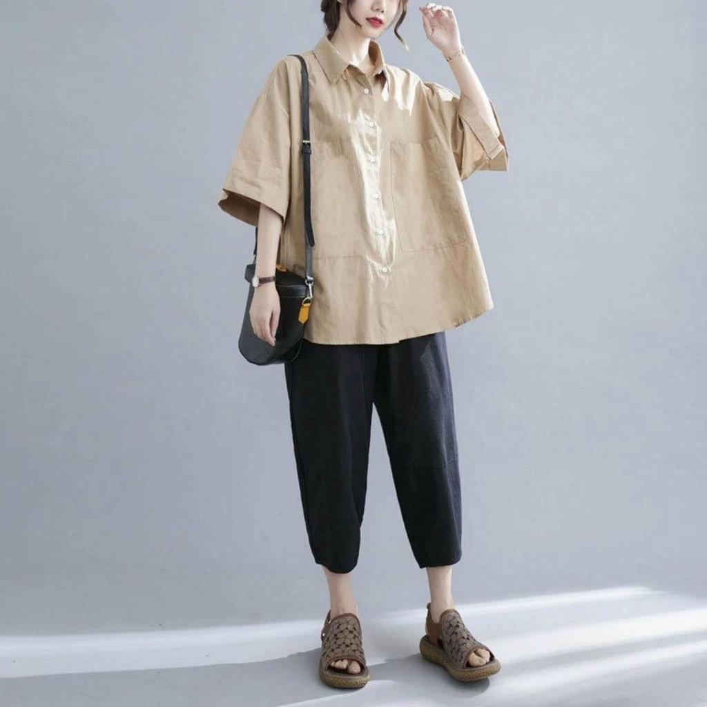 This White Tunic Is Perfect for Its Long Length Provides Coverage While Offering a Relaxed The Sleeve Long Shirt Is an Oversized Shirt Suitable for