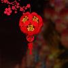 Celebration Chinese Fu letter Pendant Red Lantern Ornament New Year Decoration Festival Lantern