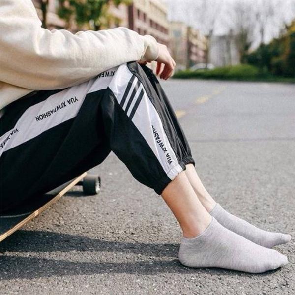 5 Pairs Men's Low Cut Socks Shallow Invisible Socks Spring and Summer Short Socks Pure Cotton Breathable Socks