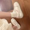 Fashion 2025 Female Early Spring New Internal Increase Puff Big Head Leisure All-match Sports Female Board Shoes