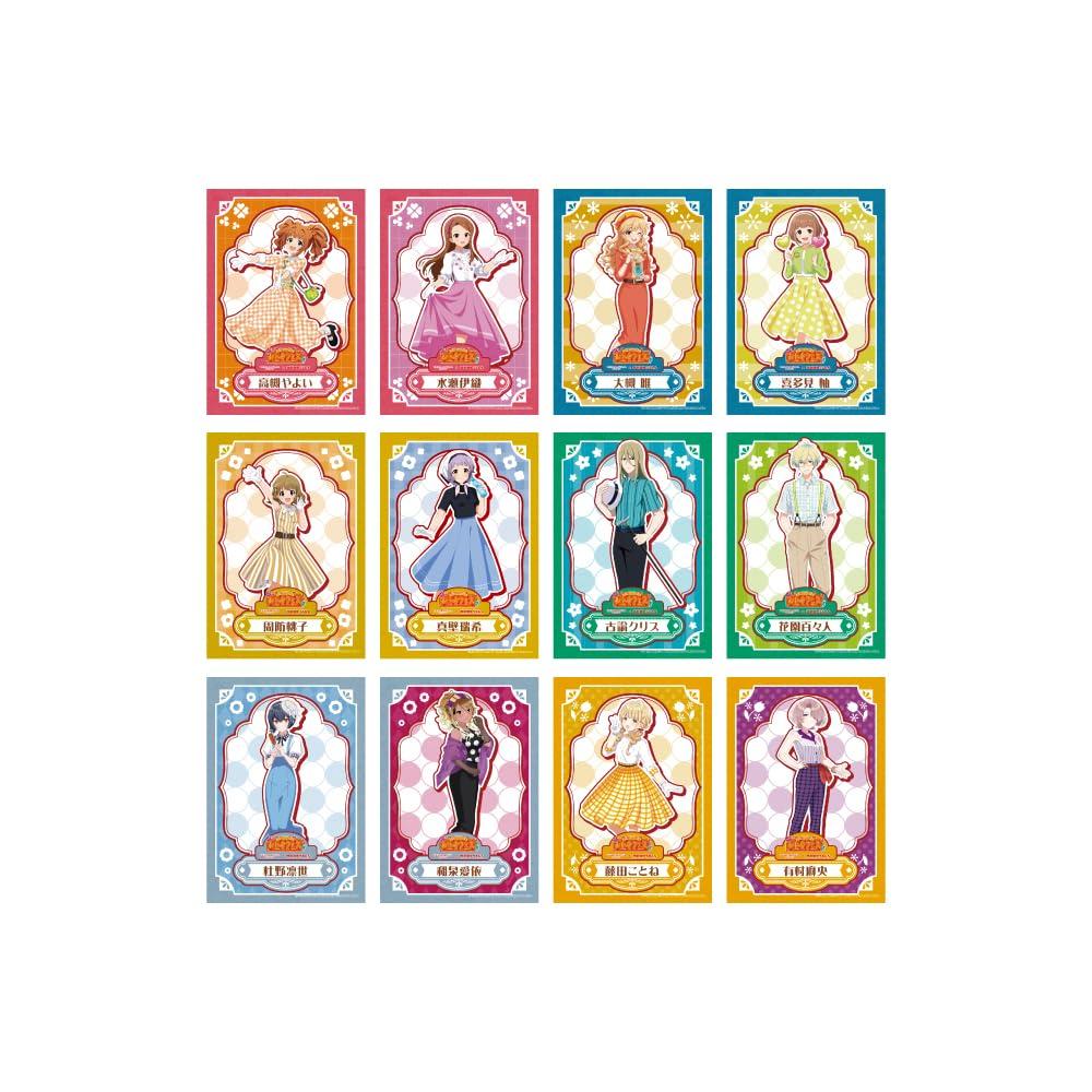 

Серия «Идолмастер» x Парк аттракционов Сэйбуэн Ретро Фест 01 Размер L Случайные бромайд Полный набор (Коробка из 12 штук)