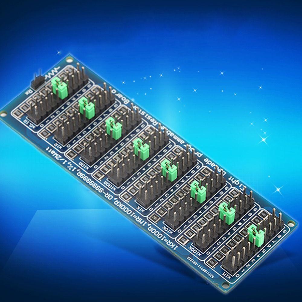 0.1R Accuracy Slide Resistor Board 0.1R - 9999999R Resistance Module  Laboratory Equipment