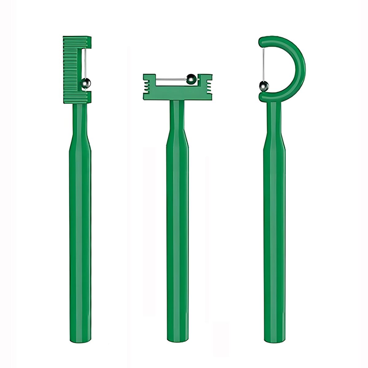 

Kids Tongue Tip Training Tool Oral Muscle Exercise Trainer Tongue Speech Therapy Tool Adults and Children to Improve Pronunciation Clarity зелений