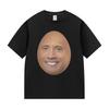 Lustige Dwayne Johnson Schauspieler Meme T-Shirts Unisex O-Ausschnitt Mode Kurzarm T-Shirt Unisex Lässig Baumwolle Hohe Qualität T-Shirt Oberteile