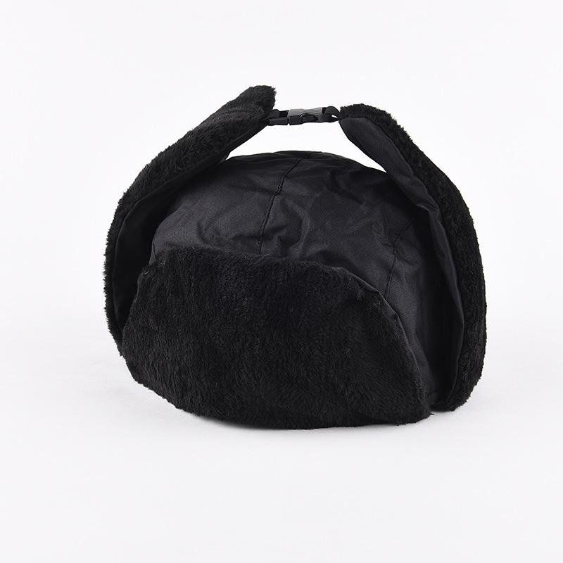 Unisex Winter Lei Feng Hut: Warm, Wasserdicht, Samtgefüttert, Ohrenschützend für Outdoor-Skifahren