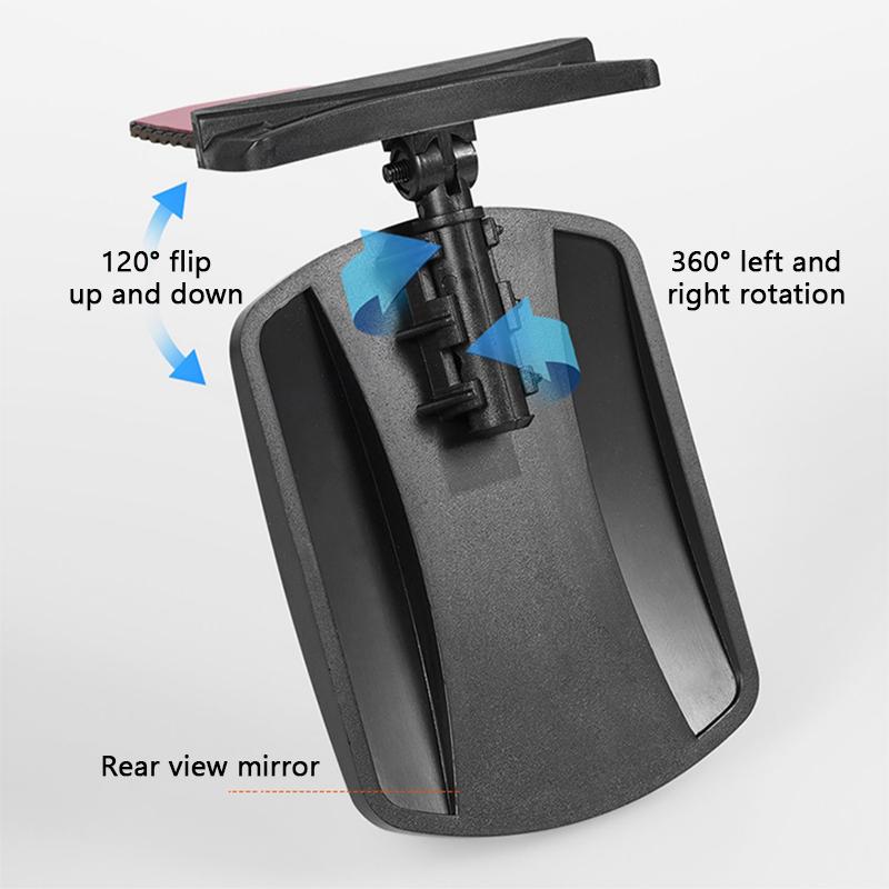 SEAMETAL Oglinzi Auto pentru Bebeluși Reglabile Siguranța Copiilor Monitor Retrovizor Kit Asistență la Marșarier Lentilă Convexă Oglindă Punct Mort Tip Pastă