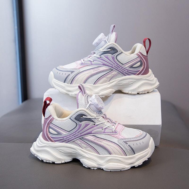 2025 New Autumn Children's Sneakers Girls Fashion ins Daddy Shoes Boys Breathable Lightweight Casual Shoes