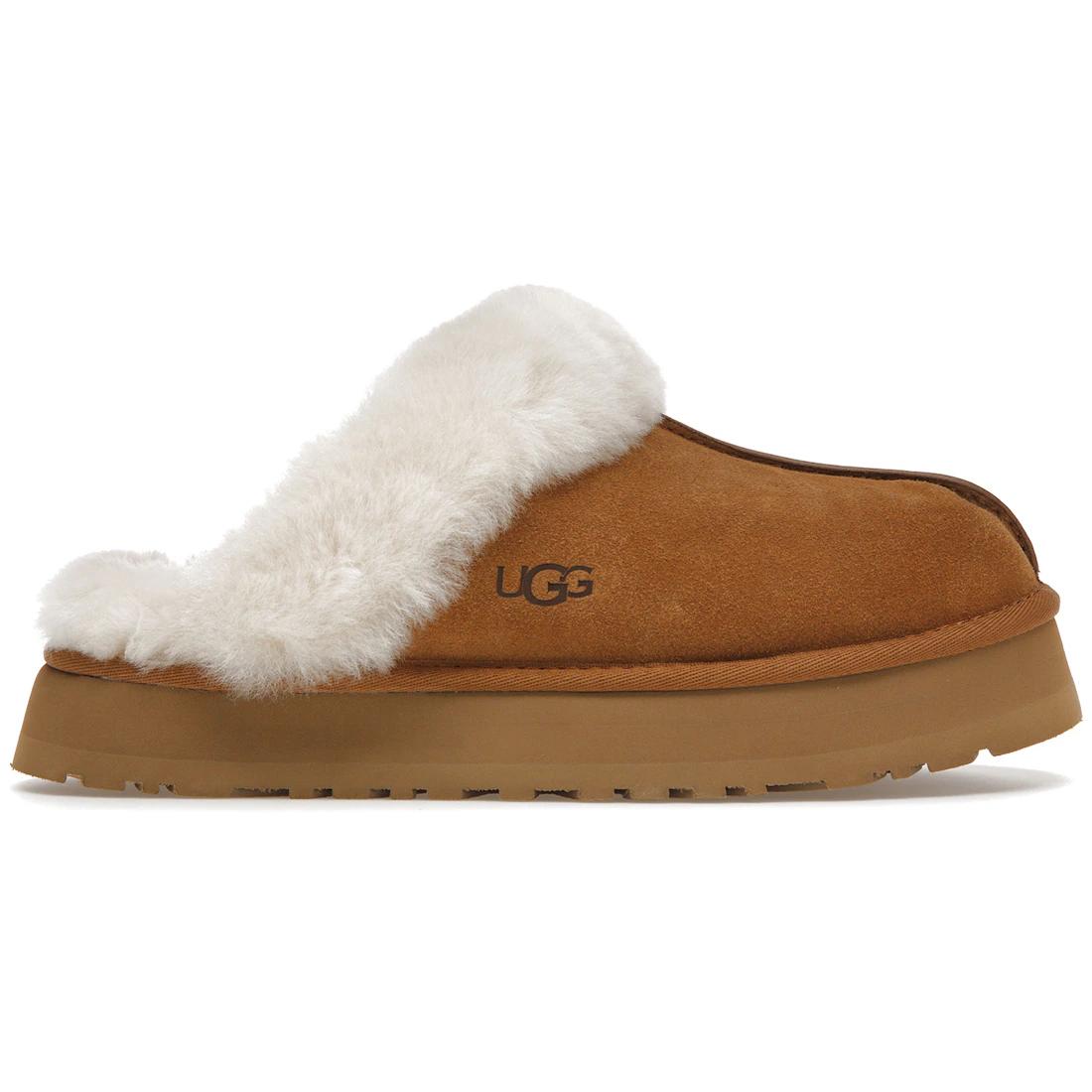 

Кеды UGG Disquette Slipper Chestnut (Женский)(1122550-CHE) 38