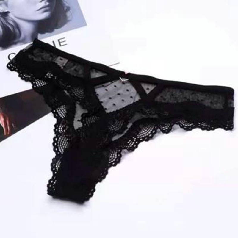 Simple Design Sexy Women Panties Lace G String Girls Briefs Thong Erotic Underwear Low Waist Female Intimates