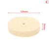 75-200Mm Wolle Polieren Rad Polieren Pads Winkel Grinder Filz Polieren Disc