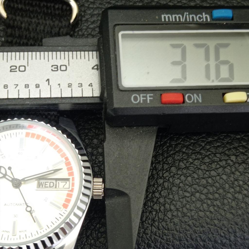 REFURBISHED VINTAGE SEIKO 5 AUTOMATIC 6309A JAPAN MENS SILVER WATCH A440820-4 Sk-a440820-1