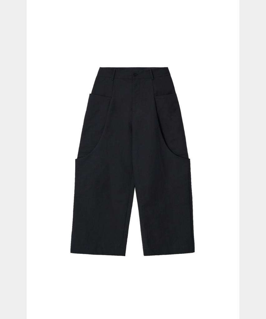 Amasika Unisex Side Over Pocket 3D Wide Pants