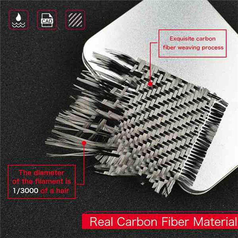 5 Pack For 2015-2019 Ford Mustang Carbon Fiber Car Dashboard Sticker Interior Carbon Fiber Color