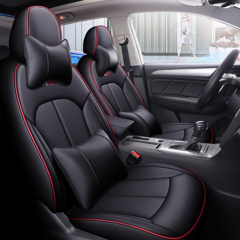 NT Anpassat Läderskydd för Säte för Roewe RX5 - Modernt, Sportigt, Året-Runt-Kudde