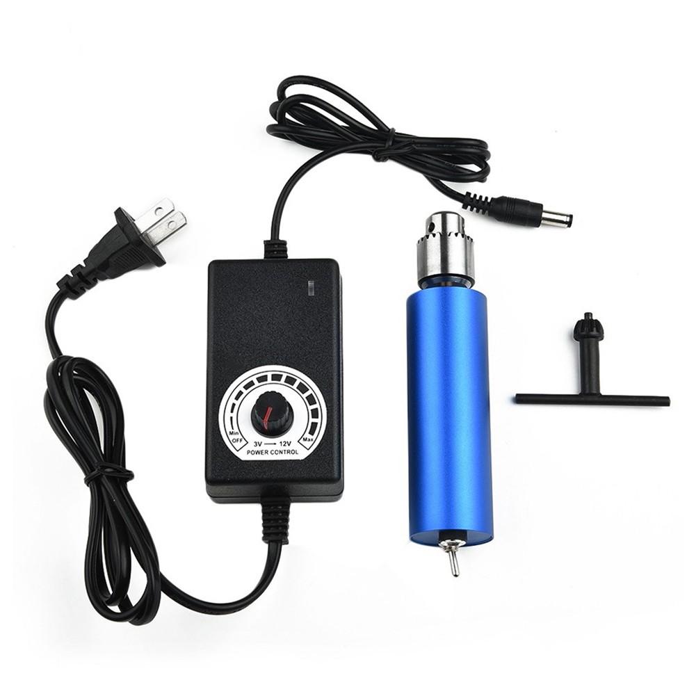 Handheld Multifunction Electric Drill Mini Electric Grinder Woodworking 0.3-4mm
