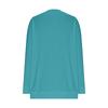 Womens Draped Cowl Neck Shirts Casual Long Sleeve Loose  Pullover Tops
