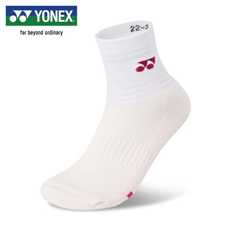 YONEX 245065BCR Women's Badminton Crew Socks