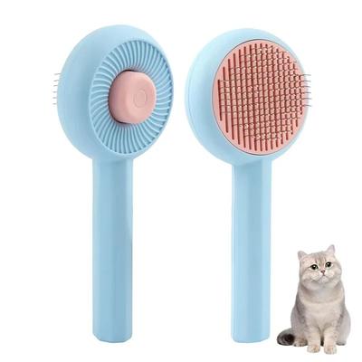 Pet Grooming Brush Cat Detangler Brush Gentle Detangler Comb Pet Grooming Supplies For Cat Bunny Hamster Puppy