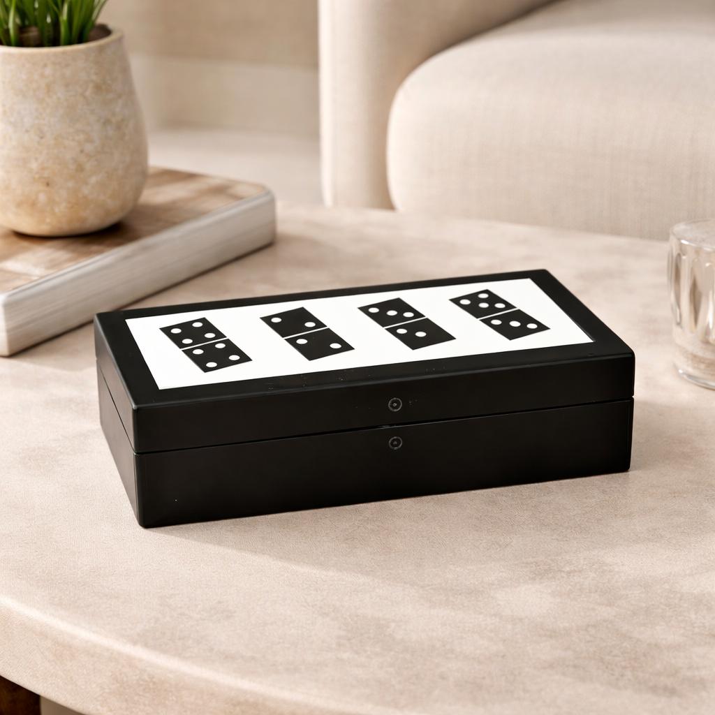 Prime Resin Mdf Domino Box | Mdf Storage Case