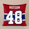 1Pc Hockey Jersey Pillowcase Polyester 2D Double-Sided Print Number 48 Throw Pillow Cover For Bedroom Living Room Man Cave Decor