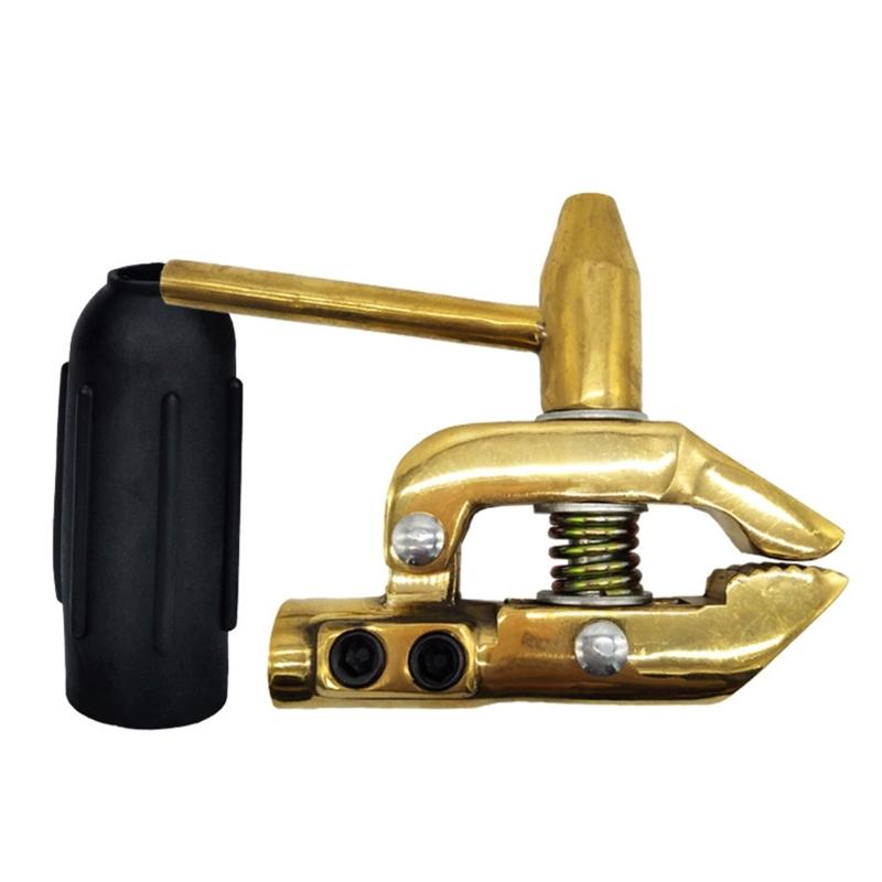 Professional Welding Ground Clamp High Conductivity Coppers Welding Equipment Clamp For Stable Electrical Connection