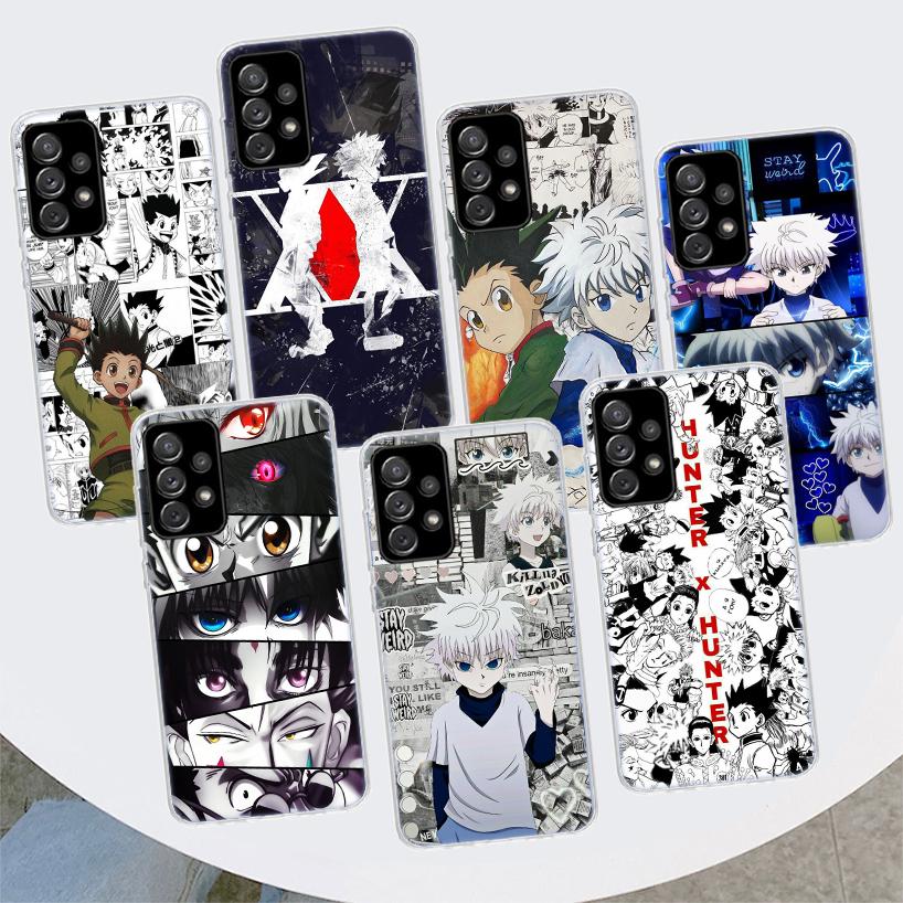 

Чехол для телефона с изображением аниме Hunter X Hunter для Samsung Galaxy A51 A71 A50 A70 A40 A30 A20E A10 A41 A31 A21S A11 A01 A6 A8 + A7 A9 Plus