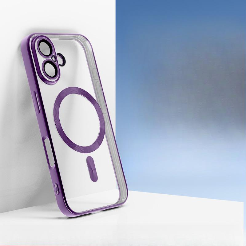 

Подходят для гальванизированных магнитных чехлов для телефона Apple 16ProMax, высококачественные мягкие чехлы из ТПУ для IPhone14Pro iphone 11