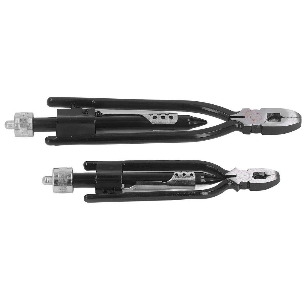 2pcs Safety Wire Plier 6in 9in Carbon Steel Twisting Locking Wire Cutter for Aircraft Automotive