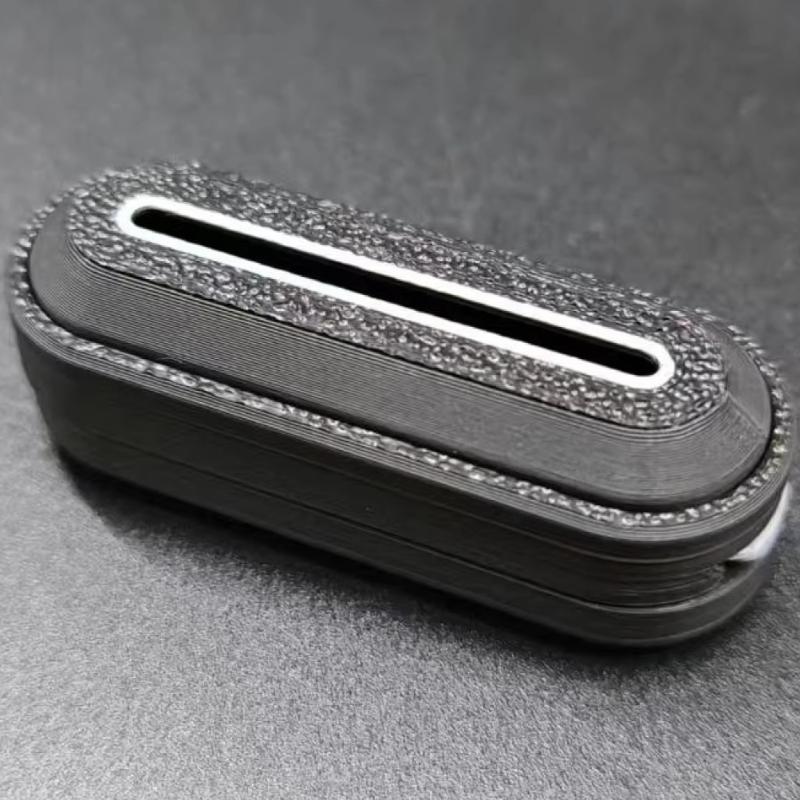 Fidget Magnetic Push Card Plate Dense Paragraph Mechanical Slider Edc Sensory Toy Relieve Stress Relief Adults Men Anti Anxiety