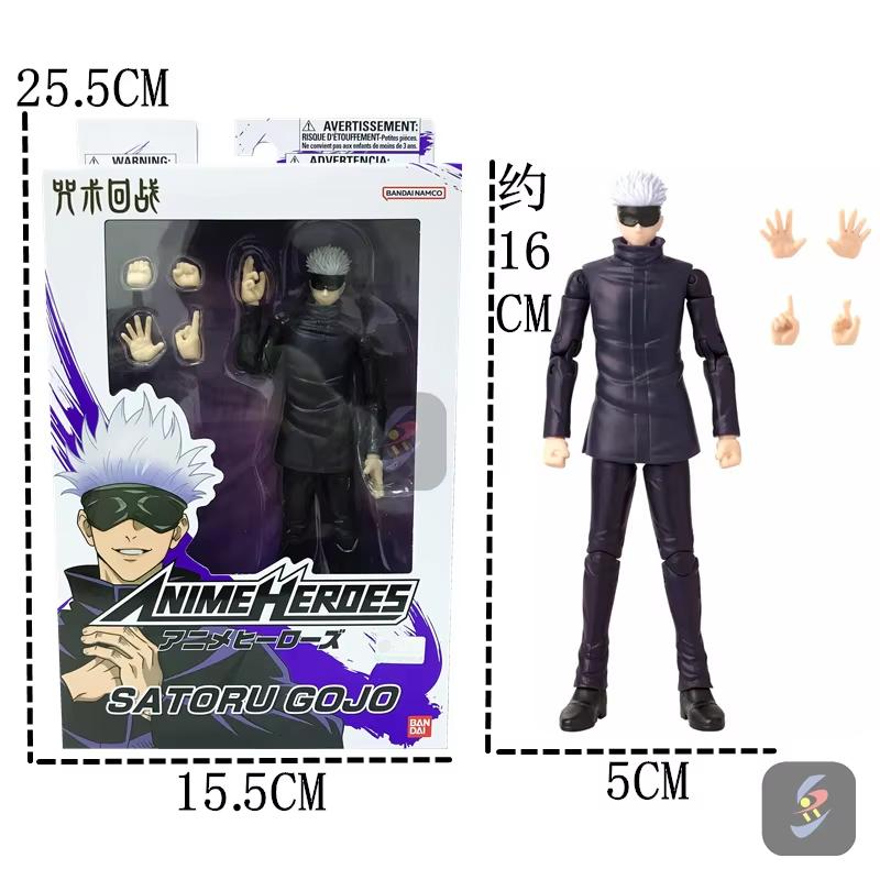 Jujutsu Kaisen 14-16cm Anime Action Figures Set Gojo Satoru Itadori Yuji Fushiguro Megumi Pvc Model Collection Desktop Decoratio