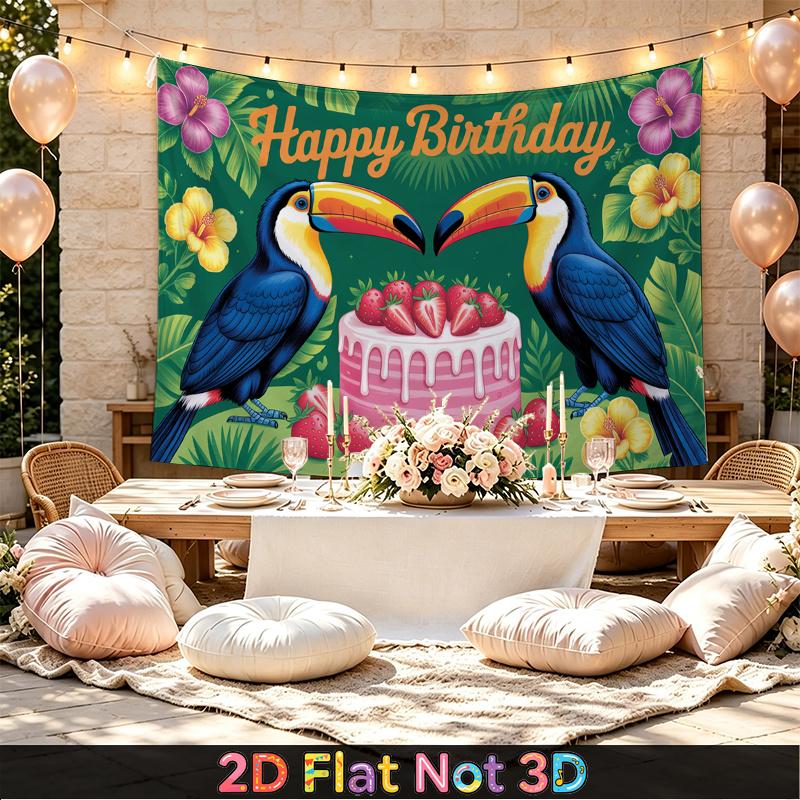 Party Backdrop Birthday Photo Booth Background Front Door Decor