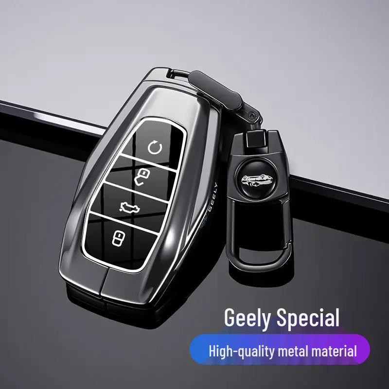 Geely Key Case for Xingrui, Xingyue L, Boyue, Bin Yue, Yuanjing X6, Binrui, and Icon Models