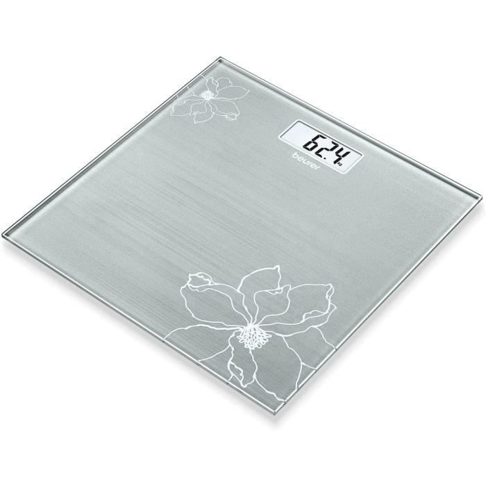 BEURER GS 10 GRIS - Pèse-personnes - Ultra-plat