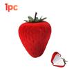 Velvet Strawberry Ring Box Cute Gift Box for Women Wedding Ring Display Multiple Rings Storage Engagement Proposal Birthday