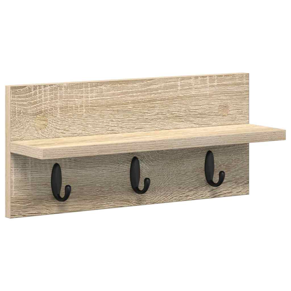 Wall Mounted Nightstand Wall Bracket Sonoma Oak