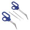 Long Handled Toenail Scissors Ergonomic Toe Nail Clippers Ingrown Toenail File for Elderly Pregnant