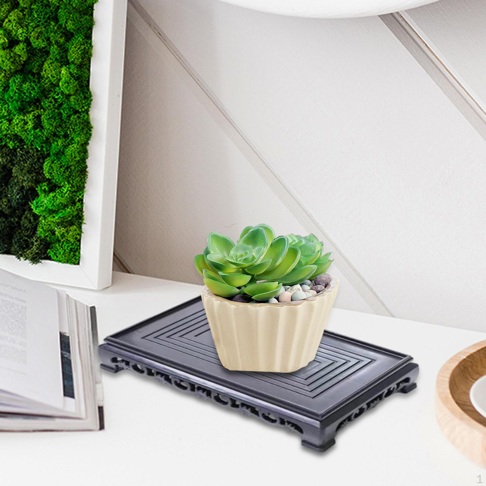 

Подставка для рыбной миски, винтажный поднос для цветочного горшка, ваза для двора, в помещении, на открытом воздухе L