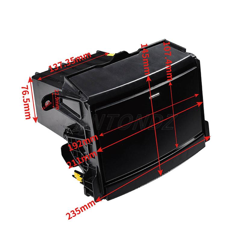 Auto-Zubehörbox für Toyota Land Cruiser Prado 2010-2017 Mittelkonsolen-Handschuhfach CD-Box Armaturenbrett-Aufbewahrungsbox