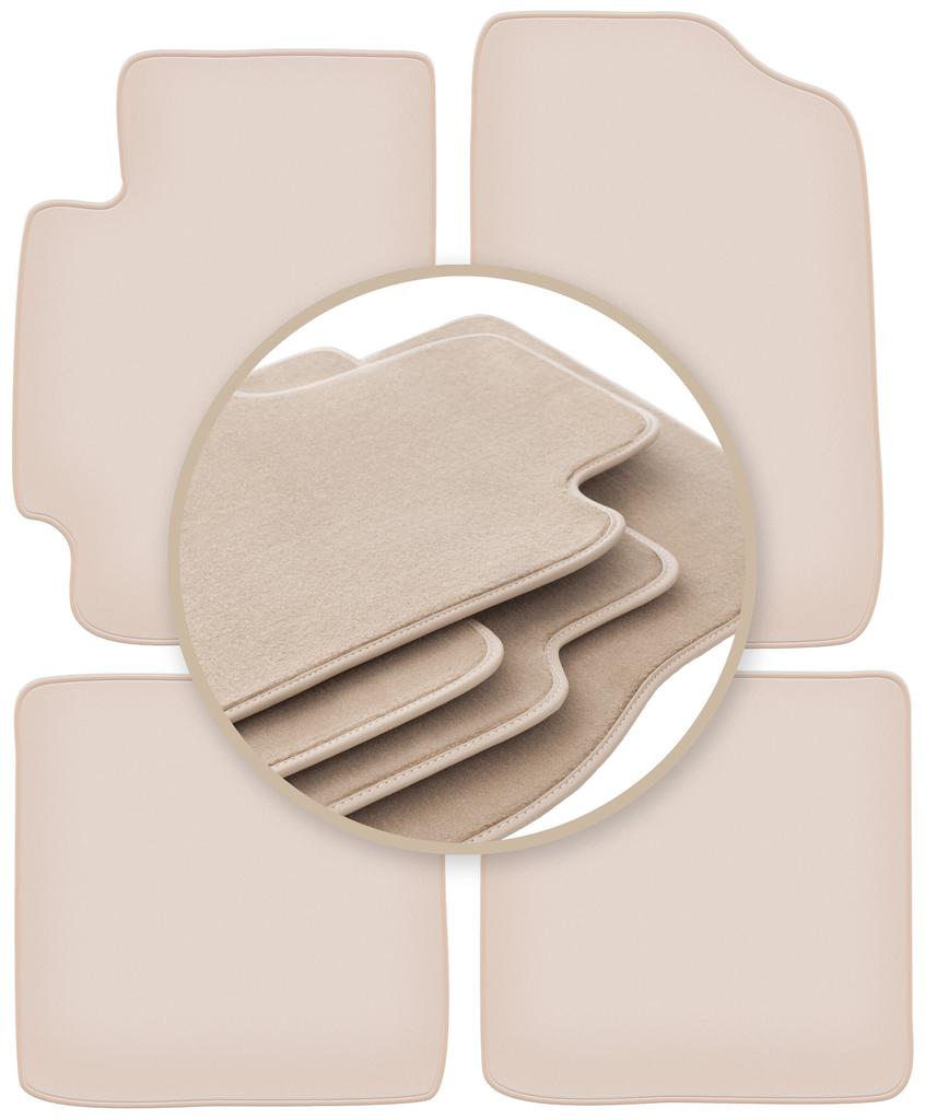 PREMIUM beige floor mats for: Toyota Avalon I sedan 1994-1999