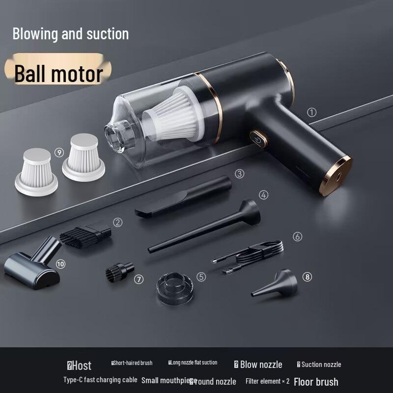 Handheld Cordless High-Power Vacuum Cleaner for Car and Home