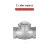 Stainless Steel Internal Thread Horizontal Check Valve