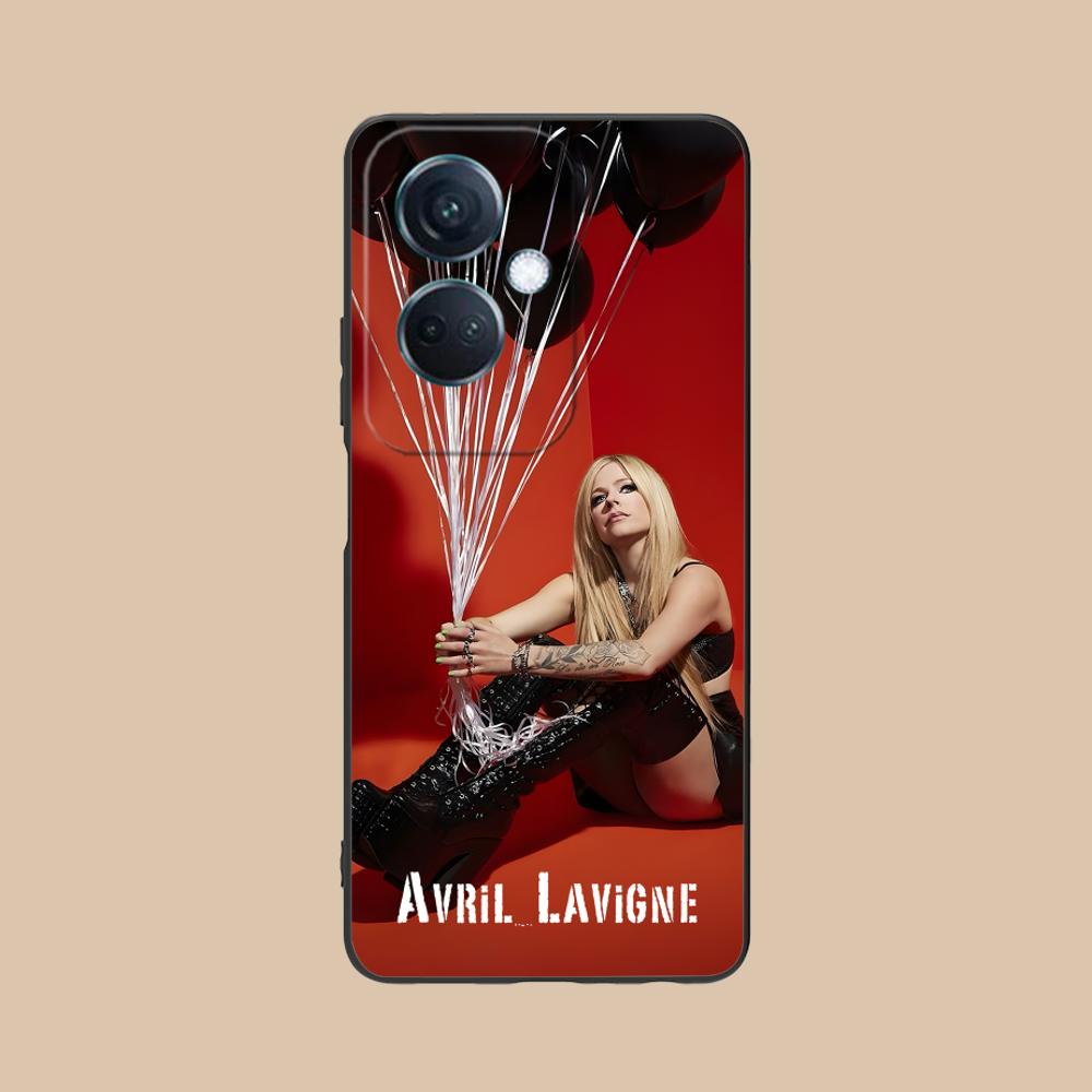 Avril Lavigne Matte TPU Mobile Phone Case for OPPO Find X9 X8 X7 X6 X5 X3 X2 Plus s Pro Ultra Lite Colorful Printing Cover
