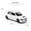 1/32 Mitsubishis Lancer Evolution IX 9 Alloy Car Model Diecast Simulation Metal Toy Vehicles Car Model Collection Childrens Gift
