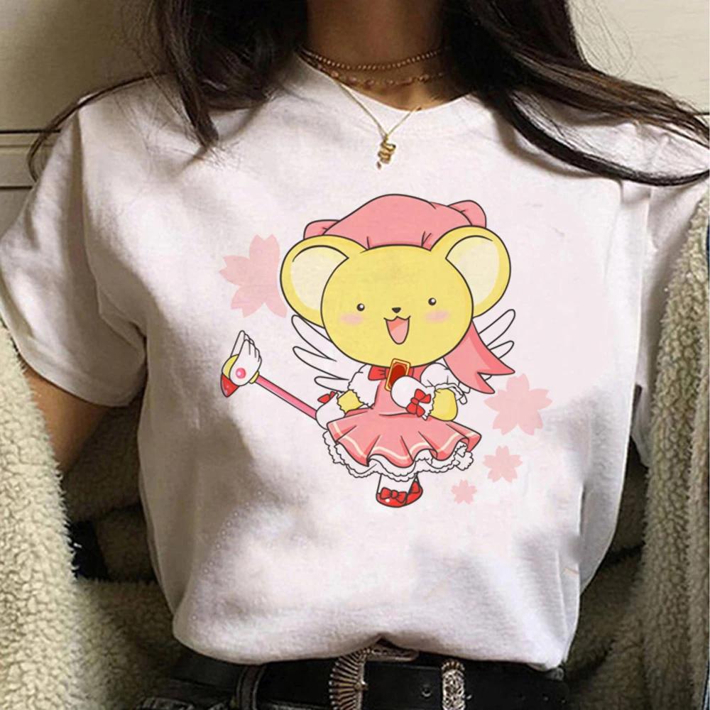Cardcaptor Sakura trička dámská anime letní tričko dívka anime streetwear harajuku oblečení