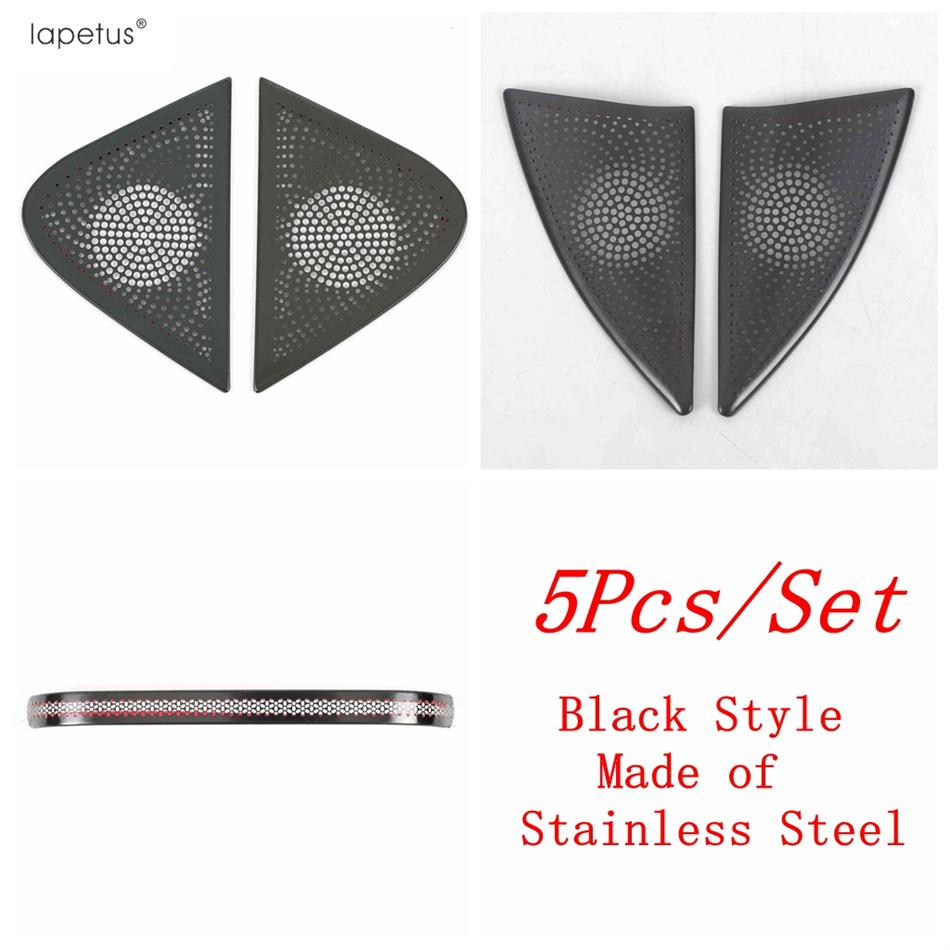 Stainless Steel Accessories For Xpeng G6 2024 2025 Pillar A Speaker Tweeter / Gear Shift Side Loudspeaker Frame Cover Trim