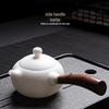 Tuopai 10-Piece Mutton-Fat Jade Porcelain Tea Set
