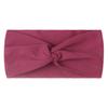 European and American Children's Hair Band Hair Accessories Baby Solid Color Nylon Cross Knotted Girl's Hair Ring Headband