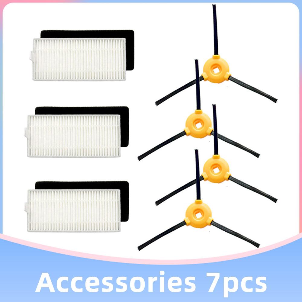 Compatible for Conga Excellence 990 / Ecovacs Deeboot N79 / iBoto Aqua V710 Main Side Brush Filter Vacuum Cleaner Spare Part